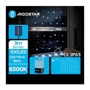 B.V. - LED Solárna vianočná reťaz 100xLED/8 funkcií 4x1m IP65 studená biela B10201JF5 vyobraziť