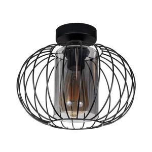 HEXE Prisadený luster CORRINI 1xE27/60W/230V pr. 25 cm čierna/šedá 0214 vyobraziť