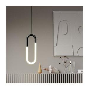 Redo 01-3184 - LED Luster na lanku LATIUM LED/9W/230V čierna 01-3184 vyobraziť