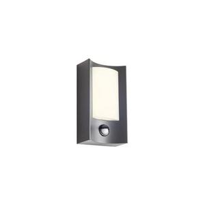 Redo 90486 - LED Vonkajšie nástenné svietidlo so senzorom WARP LED/8W/230V IP44 90486 vyobraziť