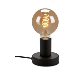 Briloner 7023-015 - Stolná lampa TEEPU 1xE27/10W/230V čierna 7023-015 vyobraziť