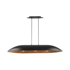 Luster na lanku GONDOLA 3xE27/60W/230V čierna/medená 40634 vyobraziť