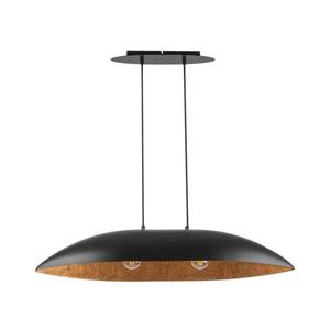 Luster na lanku GONDOLA 2xE27/60W/230V čierna/medená 40635 vyobraziť