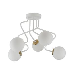 Luster na tyči ZIGZAG 5xG9/12W/230V biela 33306 vyobraziť