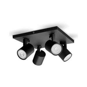 Philips - Bodové svietidlo RUNNER 4xGU10/20W/230V čierna 8719514435353 vyobraziť