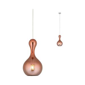 Redo 01-2257 - Luster na lanku LOB 1xE27/42W/230V pr. 18 cm meď 01-2257 vyobraziť