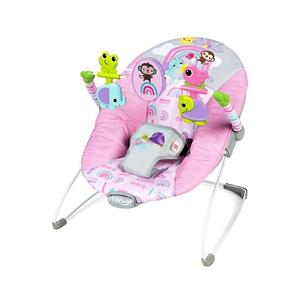 Bright Starts - Detská vibrujúca hojdačka PINK PARADISE 1xLR14 16732-2 vyobraziť