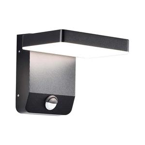 LED Vonkajšie nástenné svietidlo so senzorom LED/17W/230V 3000K čierna 2948 vyobraziť