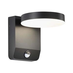 LED Vonkajšie nástenné svietidlo so senzorom LED/17W/230V 4000K čierna 2957 vyobraziť