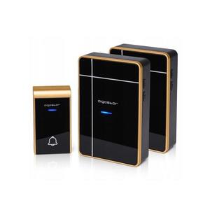 B.V. - SADA 2x Bezdrôtový zvonček 3xAA IP44 čierna B20105VKY vyobraziť