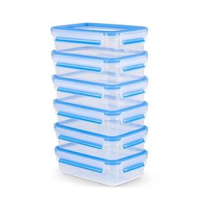 Tefal - SADA 6x Dóza na potraviny 0, 8 l MASTER SEAL FRESH modrá N1031951 vyobraziť
