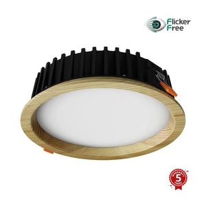 APLED-LED Podhľadové RONDO WOODLINE LED/12W/230V 4000K pr. 20 cm borovica masív 21271 vyobraziť