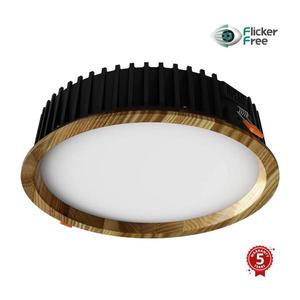 APLED - LED Podhľadové RONDO WOODLINE LED/18W/230V 3000K pr. 26 cm jaseň masív 21282 vyobraziť