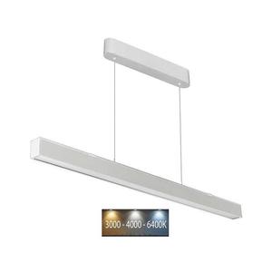 LED Luster na lanku LED/40W/230V 3000/4000/6400K biela 10469 vyobraziť