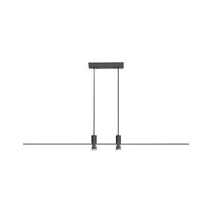 LED Luster na lanku LED/19W/230V 4000K čierna 10088 vyobraziť