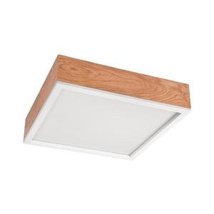 Stropné svietidlo OAK SQUARE 4xE27/15W/230V 39x39 cm dub/biela LD-PD-9.5/DĄB/BIAŁY vyobraziť