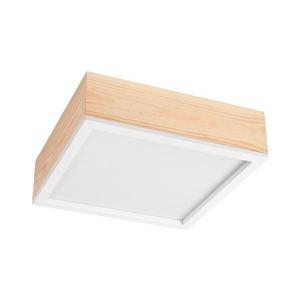 Stropné svietidlo NATURAL SQUARE 2xE27/15W/230V 31x31 cm borovica/biela LD-PD-9.4/SOSNA/BIAŁY vyobraziť