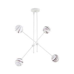 Argon 1841 - Luster na tyči ABSOS 4xE14/7W/230V alabaster biela 1841 vyobraziť