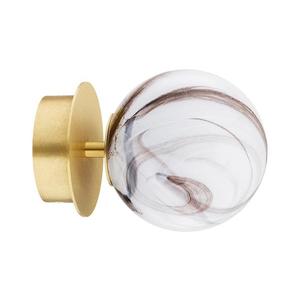 Argon 8453 - Nástenné svietidlo FABIO 1xE14/7W/230V alabaster zlatá 8453 vyobraziť