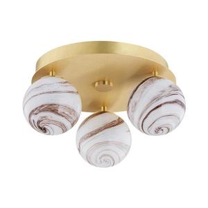 Argon 6290 - Stropné svietidlo FABIO 3xE14/7W/230V alabaster zlatá 6290 vyobraziť