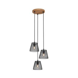 Briloner 4074-035 - Luster na lanku TAUNUS 3xE14/40W/230V kaučukovník 4074-035 vyobraziť