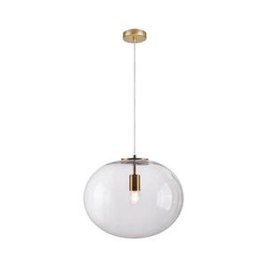 Luster na lanku CAMPANIA 1xE27/60W/230V zlatá ML0343 vyobraziť