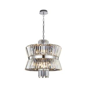 Luster na reťazi AURELIA 12xE14/40W/230V chróm ML0406 vyobraziť