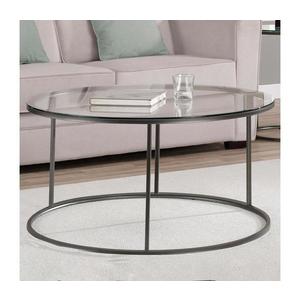 Konferenčný stolík BERLIN 60x45 cm čierna/číra 706CLN1137 vyobraziť