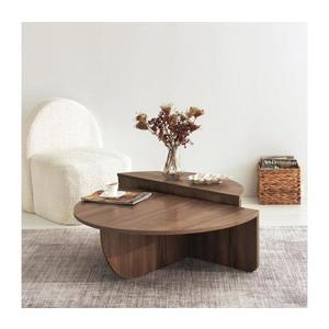 SADA 2x Konferenčný stolík PODIUM hnedá 552NOS2234 vyobraziť