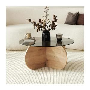 Konferenčný stolík BUBBLE 35x75 cm hnedá/čierna 552NOS2268 vyobraziť