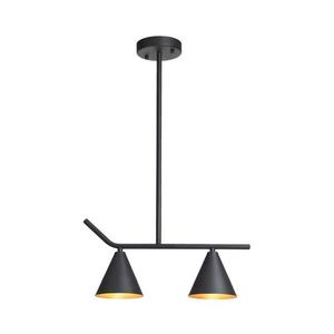Eurolamp Luster na tyči 2xE27/40W/230V čierna 144-24000 vyobraziť