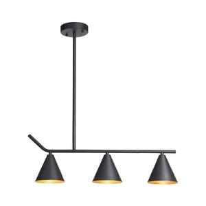 Eurolamp Luster na tyči 3xE27/40W/230V čierna 144-24001 vyobraziť