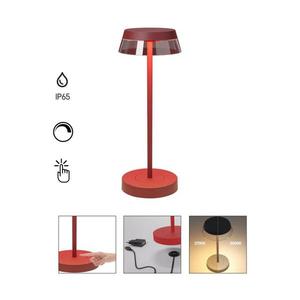 Redo 90311- LED Stmievateľná stolná lampa ILUNA LED/2, 5W/5V 3000 mAh IP65 červená 90311 vyobraziť