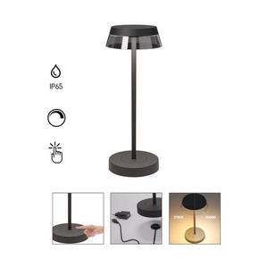 Redo 90312 - LED Stmievateľná stolná lampa ILUNA LED/2, 5W/5V 3000 mAh IP65 čierna 90312 vyobraziť