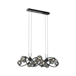 Wofi 7014-1405 - LED Luster na lanku NANCY 14xG9/3, 5W/230V čierna/chróm 7014-1405 vyobraziť