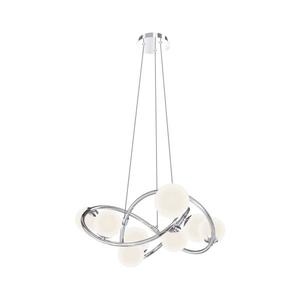 Wofi 7014-807 - LED Luster na lanku NANCY 8xG9/3, 5W/230V lesklý chróm 7014-807 vyobraziť