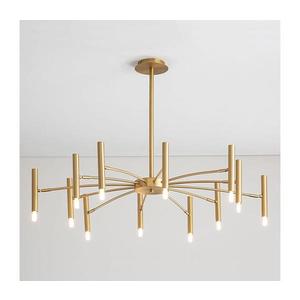 Redo 01-2774 - Luster na tyči RAYEN 12xG9/10W/230V bronz 01-2774 vyobraziť