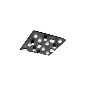 Redo 01-2017 - LED Stropné svietidlo PIXEL LED/48W/230V 3000K 45x45 cm čierna 01-2017 vyobraziť