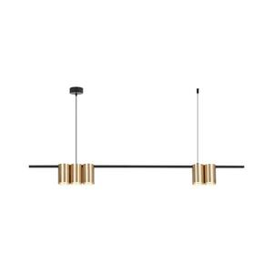 Luster na lanku GENESIS 5xGU10/8W/230V zlatá ML0369 vyobraziť