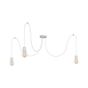 Luster na lanku TUBE 3xE27/15W/230V pavúk biela W-KM 1924/3K WT vyobraziť