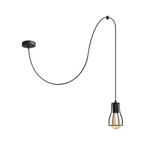 Luster na lanku TUBE 1xE27/15W/230V čierna W-KM 1924/1K BK vyobraziť