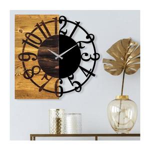 Nástenné hodiny 58x58 cm 1xAA drevo/kov 539TNL1101 vyobraziť