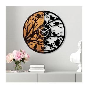 Nástenné hodiny pr. 56 cm 1xAA drevo/kov 539TNL1177 vyobraziť