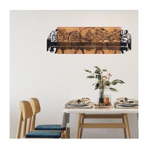 Nástenná dekorácia 76, 5x24, 5 cm posledná večera drevo/kov 279ENZ1846 vyobraziť