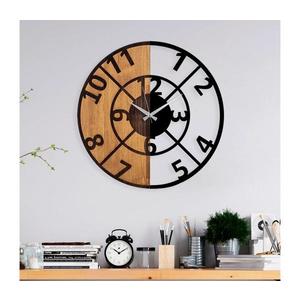 Nástenné hodiny pr. 56 cm 1xAA drevo/kov 539TNL1157 vyobraziť
