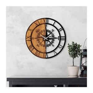 Nástenné hodiny pr. 56 cm 1xAA drevo/kov 539TNL1153 vyobraziť