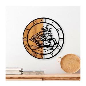 Nástenné hodiny pr. 56 cm 1xAA drevo/kov 539TNL1165 vyobraziť