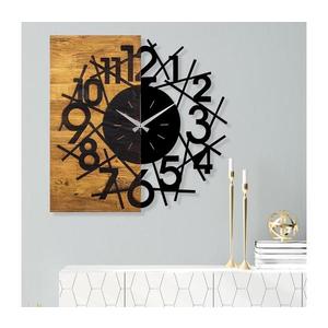 Nástenné hodiny 59x58 cm 1xAA drevo/kov 539TNL1126 vyobraziť