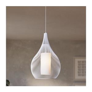 Eglo 900829 - Luster na lanku RAZONI 1xE27/40W/230V biela 900829 vyobraziť