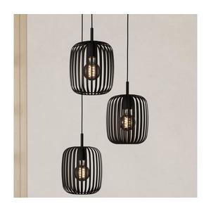 Eglo 900686 - Luster na lanku ROMAZZINA 3xE27/40W/230V čierna 900686 vyobraziť
